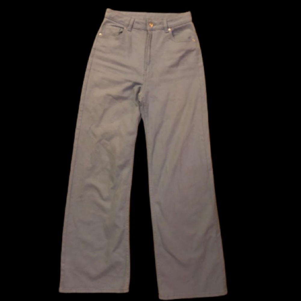 DIVIDED PERIWINKLE TROUSERS